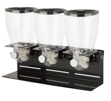 Zevro Professional Series Triple Canister Dispenser Temple Webster | Stay at Home Mum.com.au