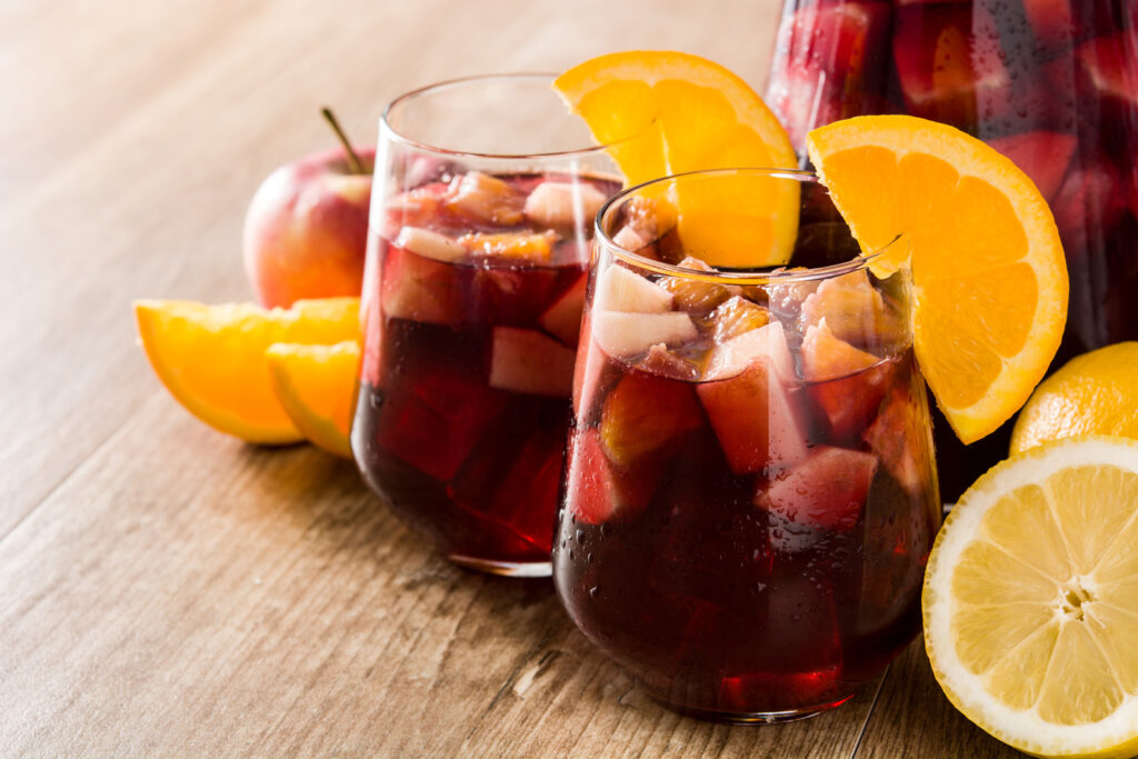 Christmas Red Wine Sangria | Stay At Home Mum