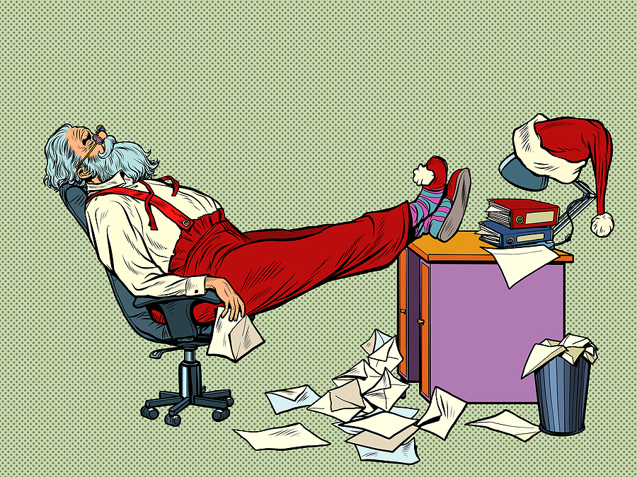 bigstock Santa Claus Is Tired And Resti 394772897 | Stay at Home Mum.com.au