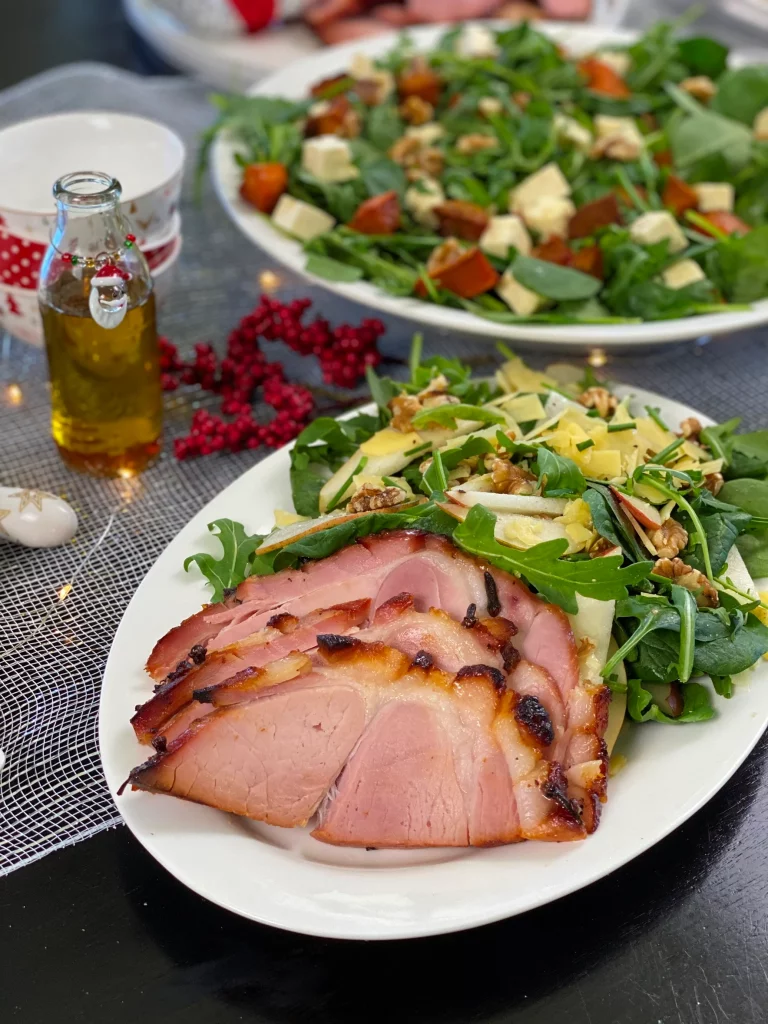 Delectable Ham, Pear And Parmesan Salad | Stay At Home Mum
