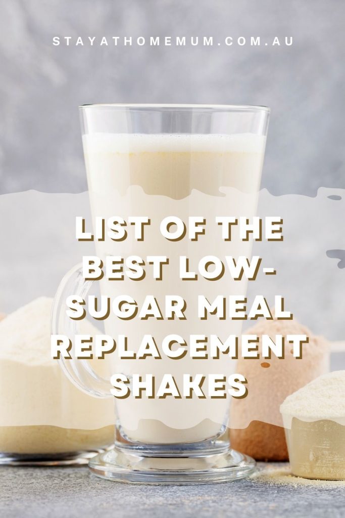 shake rendah gula |  Tinggal di Rumah Mum.com.au