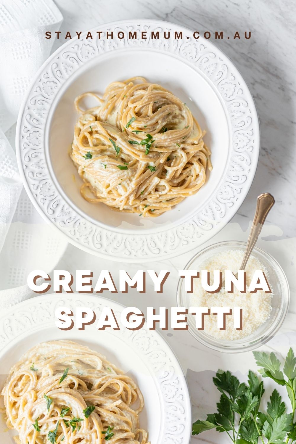 Creamy Tuna Spaghetti I Easy 20 Mins!