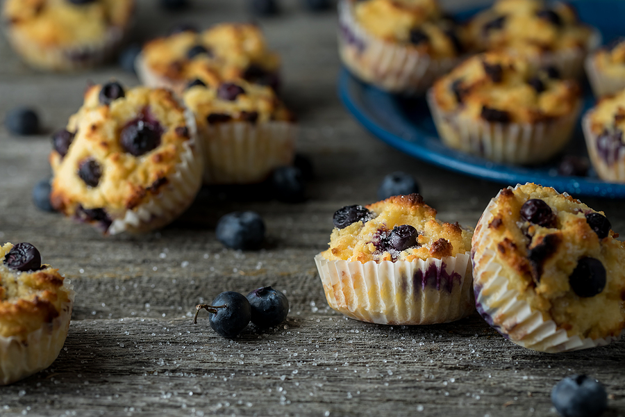Healthy Sour Cream Blueberry Muffins I Stay at Home Mum