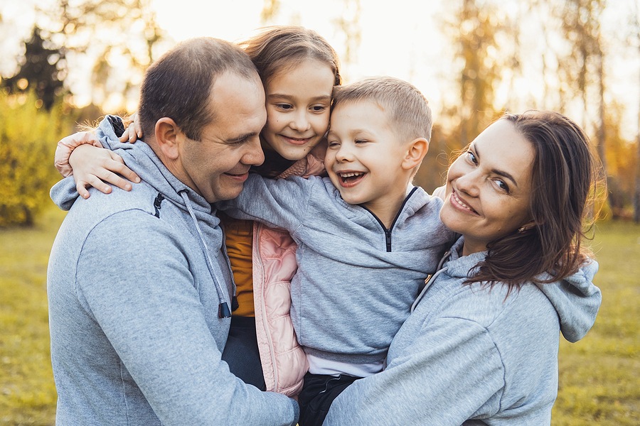 bigstock Portrait Of Happy Family Of Fo 452378101 | Stay at Home Mum.com.au