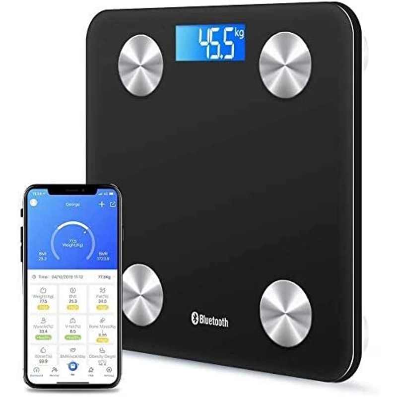 smart digital body scales weight fat water bathroom wireless scale lcd display 9676874 00 | Stay at Home Mum.com.au