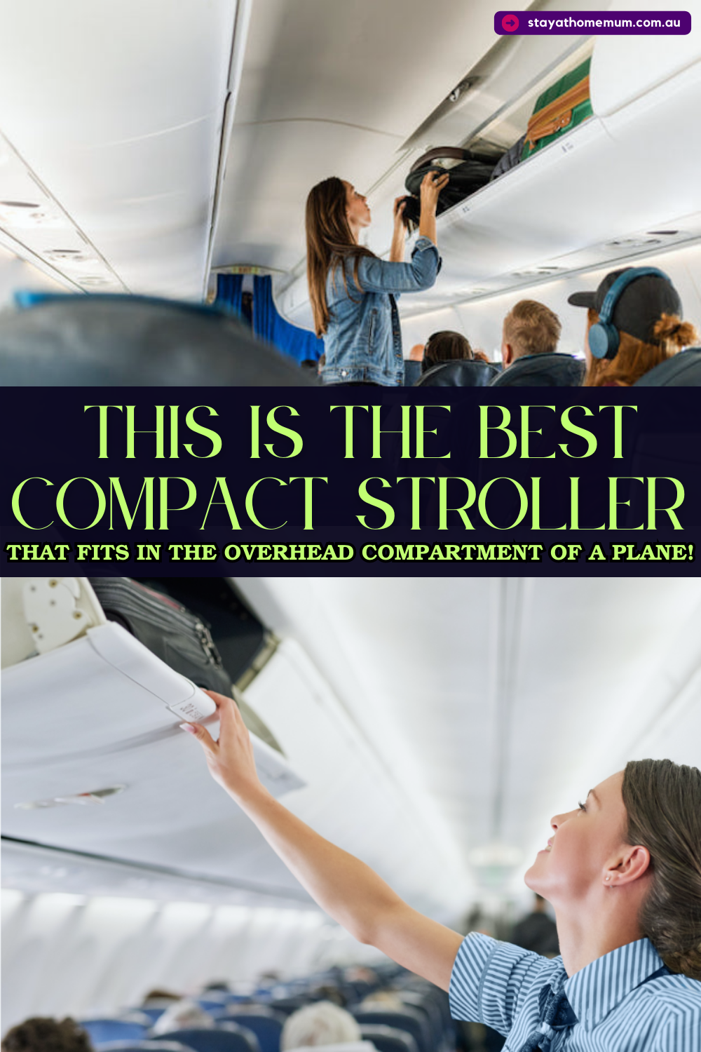This is The Best Compact Stroller That Fits in the Overhead Compartment of a Plane! Pinnable