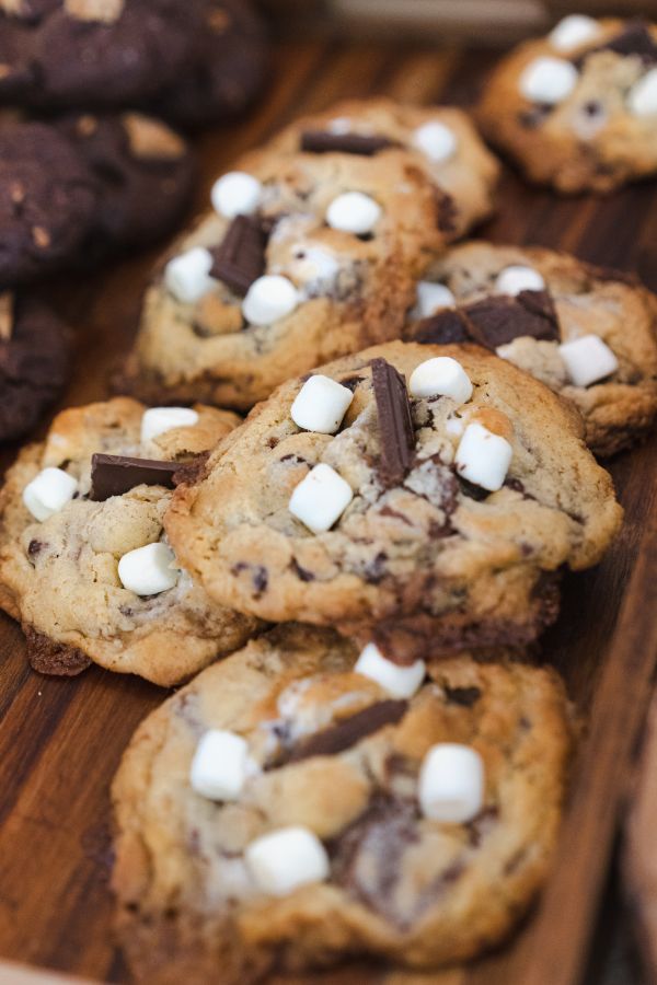 Marshmallow Choc Chip Cookies | Stay At Home Mum