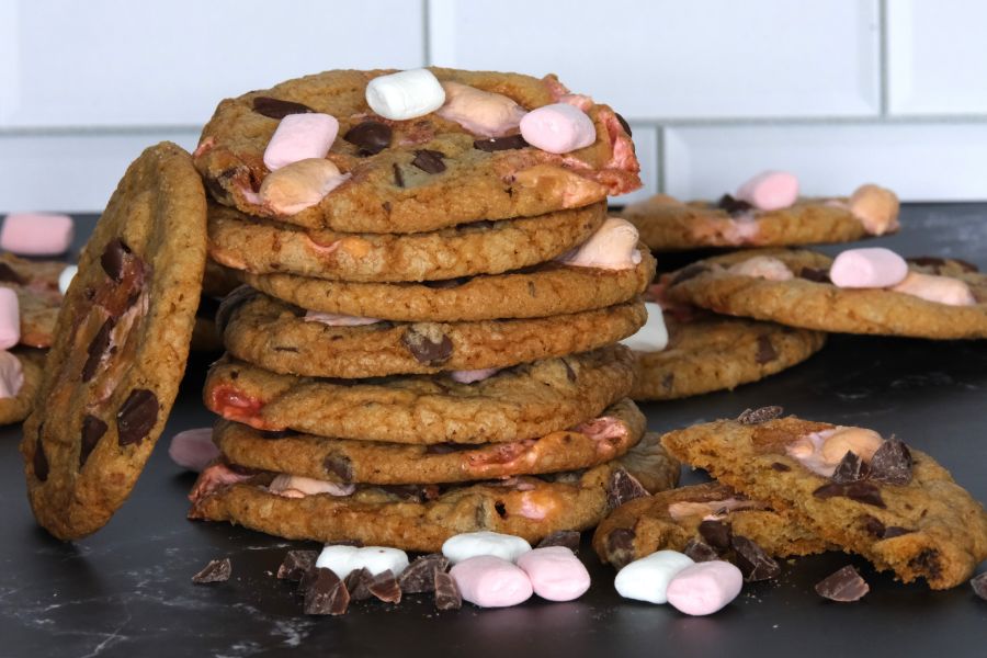 Marshmallow Choc Chip Cookies 1 | Stay at Home Mum.com.au